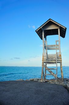 The Coast Guard Tower. Royalty Free Stock Image The Coast Guard Tower. Royalty Free Stock Image