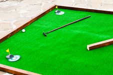 Mini Golf Field Royalty Free Stock Photography Mini Golf Field Royalty Free Stock Photography