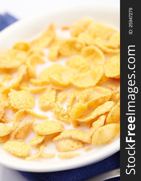 Close-up Of A Corn Flakes