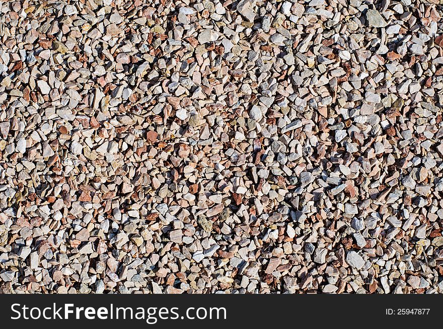 High resolution gravel texture with small details