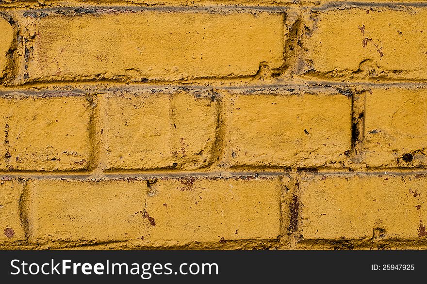 Old damaged brick wall close up. High resolution texture. Old damaged brick wall close up. High resolution texture