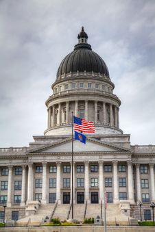 Capitol Building In Salt Lake City, Utah Royalty Free Stock Photography