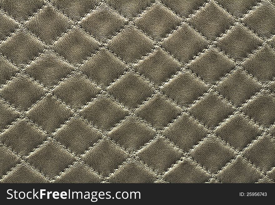 Silver leather backgroun rhombus pattern. Silver leather backgroun rhombus pattern