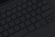 Laptop Keyboard Stock Photography
