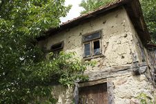 Very Old Mud Bosnian House Royalty Free Stock Photo Very Old Mud Bosnian House Royalty Free Stock Photo