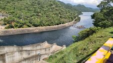 Randenigala Dam In Sri Lanka .verry Beutufull Location.nice Place. Stock Photo