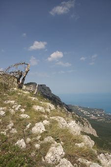 Mountain Crimea In Ukraine Royalty Free Stock Image Mountain Crimea In Ukraine Royalty Free Stock Image