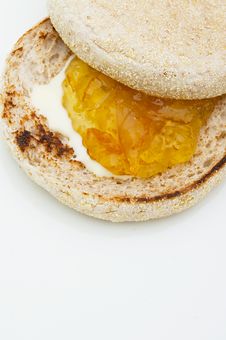 English Muffin Royalty Free Stock Images English Muffin Royalty Free Stock Images