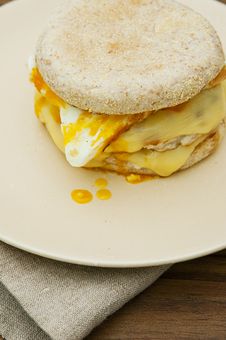 English Muffin Royalty Free Stock Photography English Muffin Royalty Free Stock Photography