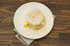 English Muffin Royalty Free Stock Images English Muffin Royalty Free Stock Images