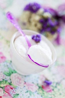 Meringue Dessert Royalty Free Stock Photography Meringue Dessert Royalty Free Stock Photography