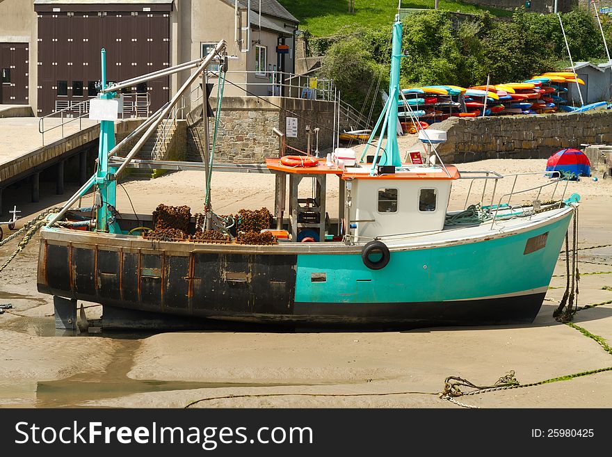 Old fishing boat