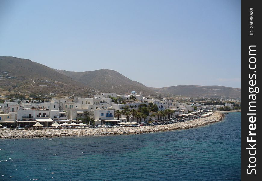 Santorini View from the Sea