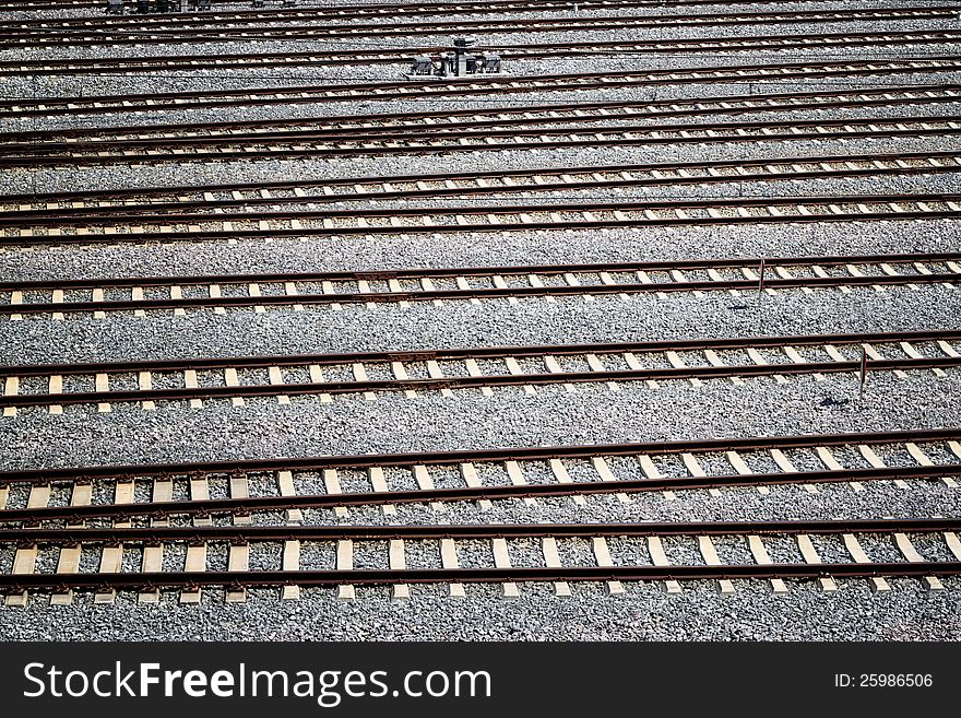 Abstract Railway Texture Pattern Background