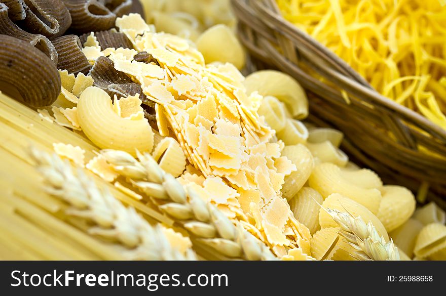 Spaghetti, macaroni and noodles are an integral part of Italian cuisine