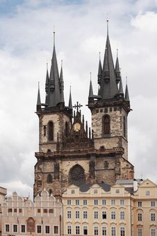 Church Of Our Lady Before Tyn Stock Photography Church Of Our Lady Before Tyn Stock Photography