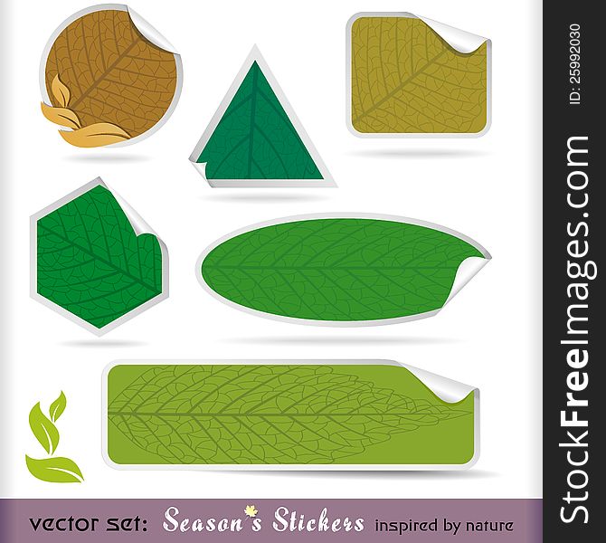 Premium Four Seasons Labels for your business needs . Specially designed according to four seasons . Useful for Sale , Offer etc .