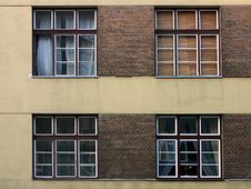 Four Windows Royalty Free Stock Image Four Windows Royalty Free Stock Image