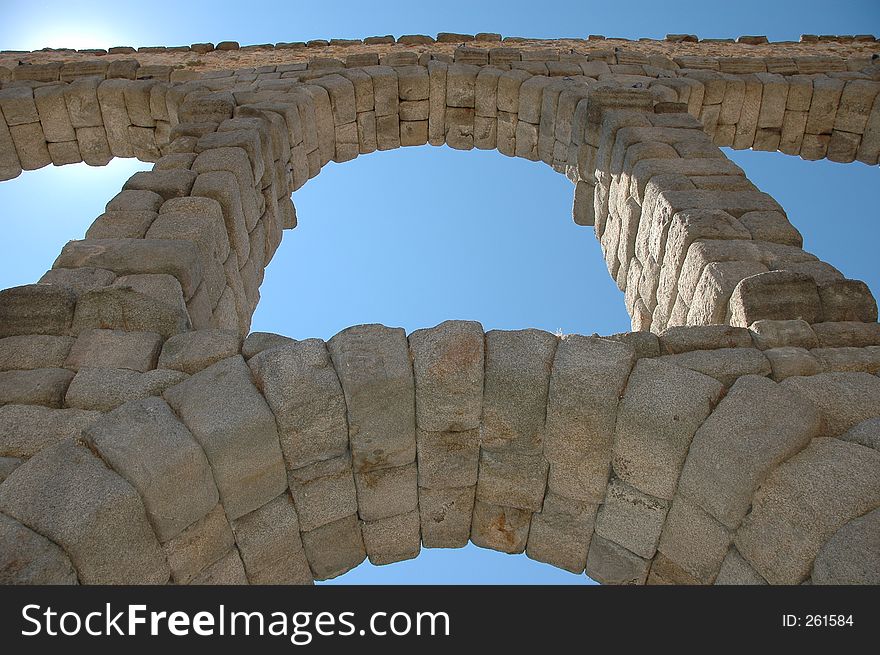 Aqueduct in Segovia