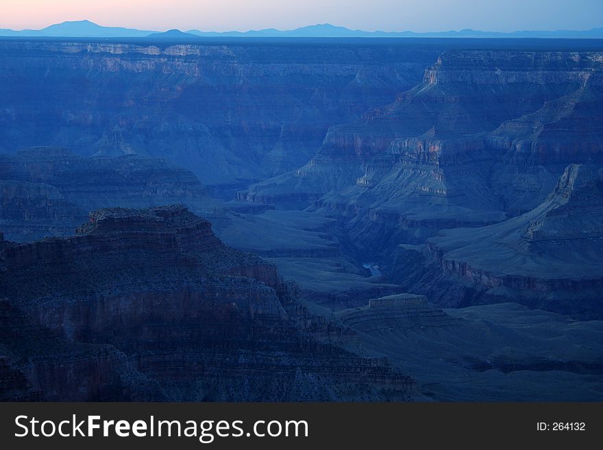 Blue Dawn Grand Canyon