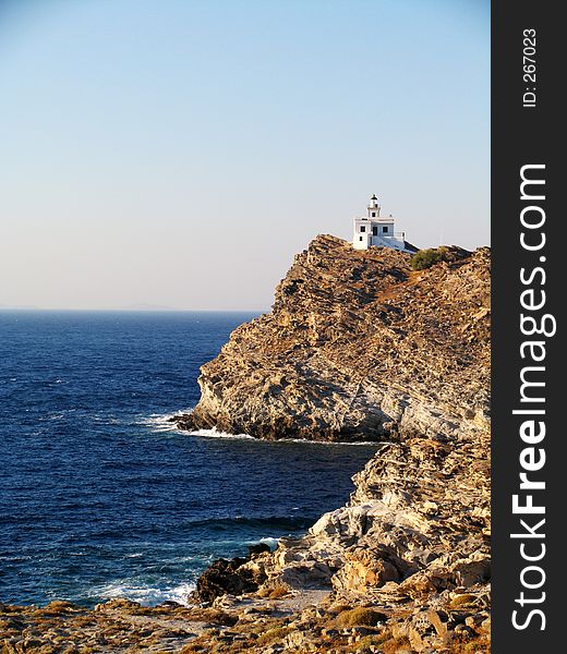 Lighthouse at dawn