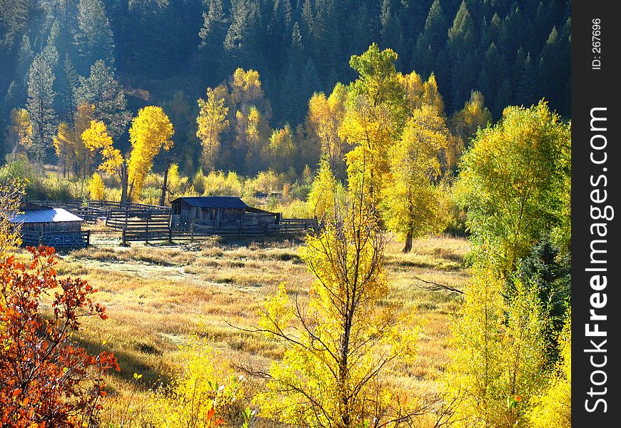 Colorado farm house