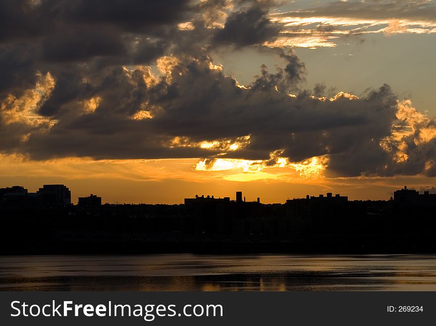 Sunrise in Manhattan