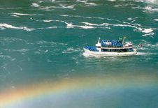 Niagara Falls Boat Tour Royalty Free Stock Image Niagara Falls Boat Tour Royalty Free Stock Image