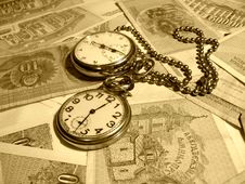 Time Is Money Stock Image