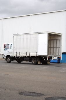 Small Truck Royalty Free Stock Photography Small Truck Royalty Free Stock Photography