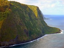 Waipoo Cliffs Stock Photo Waipoo Cliffs Stock Photo