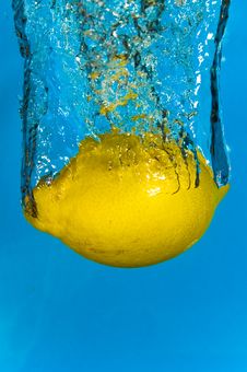 Lemon Splash Stock Photo Lemon Splash Stock Photo