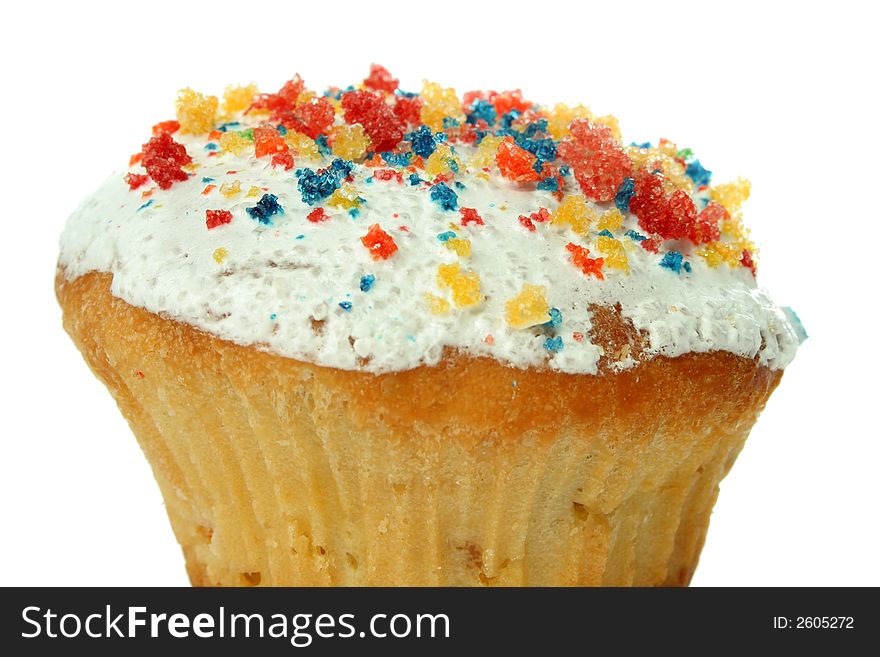 Celebratory cupcake