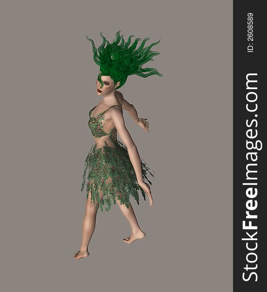 Digital fairy for your artistic creations and/or projects