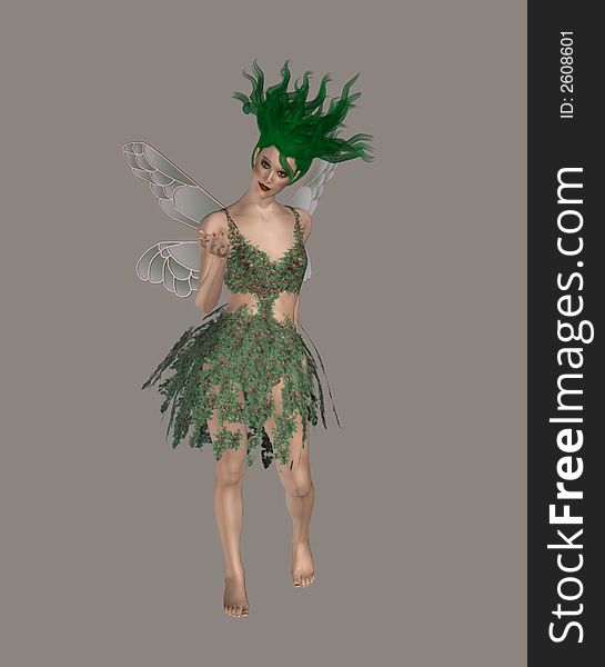 Digital fairy for your artistic creations and/or projects