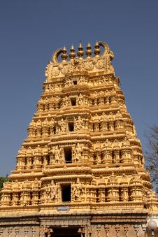 Temple Near Mysore Palace Stock Photography