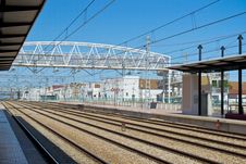 Train Station Royalty Free Stock Image Train Station Royalty Free Stock Image