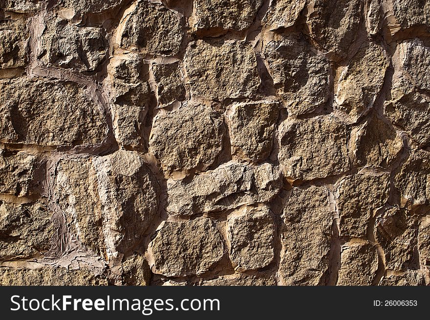 Background stone wall