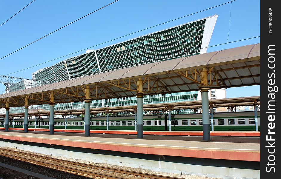 Train At The Platform