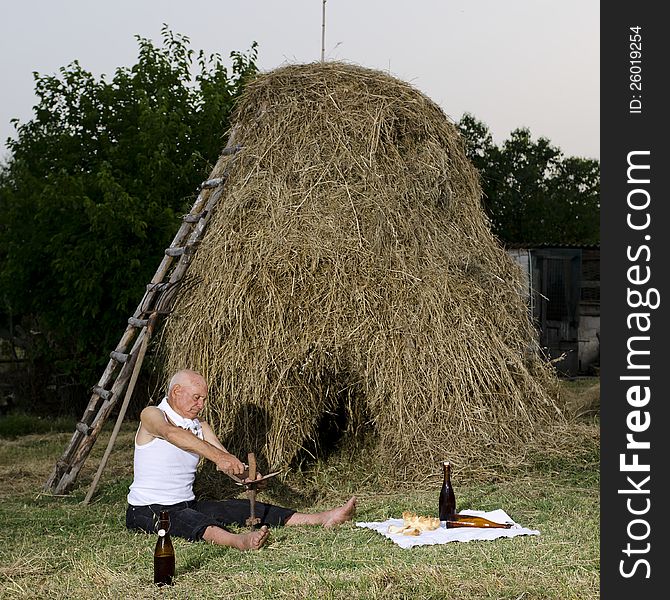 Sharpen The Sickle After Harvest.