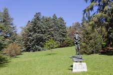 Statue In The Park Stock Photography Statue In The Park Stock Photography