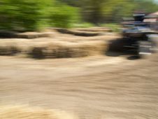 Quad Blurred Royalty Free Stock Photos