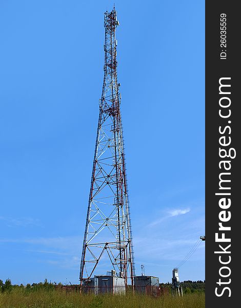 Picture a large radar tower gsm. Picture a large radar tower gsm