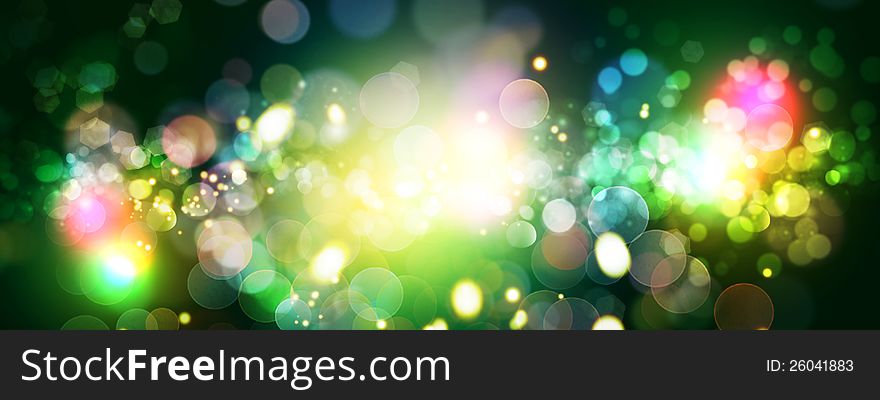 Abstract celebration backgrounds with beauty bokeh