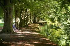 Bicycle In The Park Stock Photography Bicycle In The Park Stock Photography