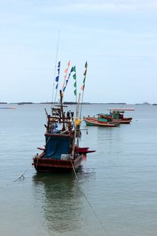 Small Fishing Boats Royalty Free Stock Photography Small Fishing Boats Royalty Free Stock Photography