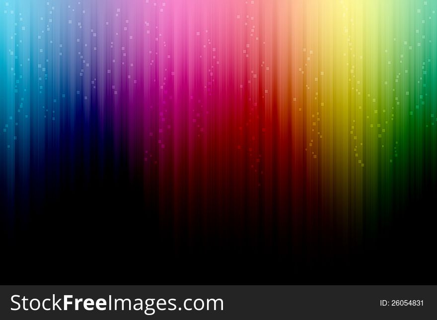 Colored background in a vertical line with bokeh. Colored background in a vertical line with bokeh