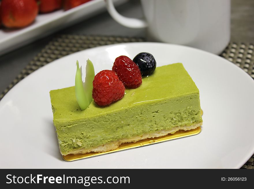 Green Tea Cheese Cake