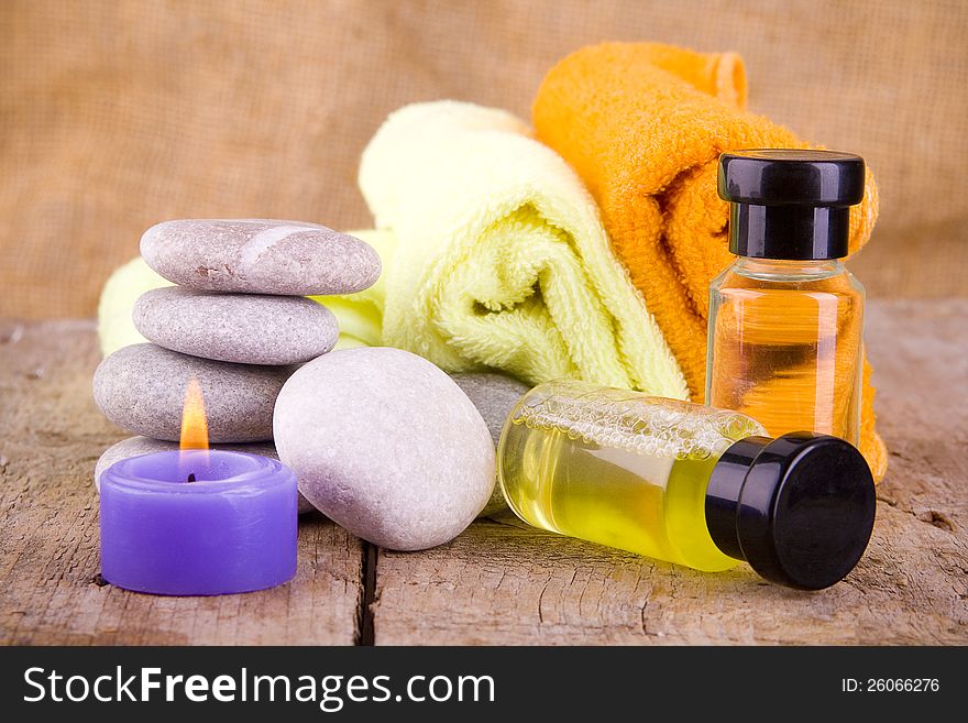 Healthy life-spa concept-aromatherapy