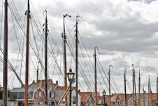 Old Harbor Royalty Free Stock Image Old Harbor Royalty Free Stock Image